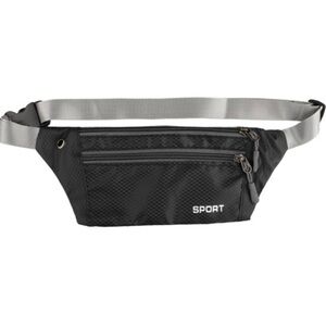 ✨ Dark Gray Waterproof Unisex Fanny Pack Waist Bag – New ✨